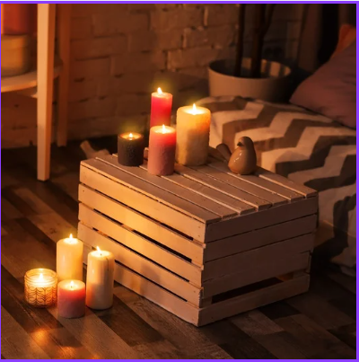 triveni hub romantic candles